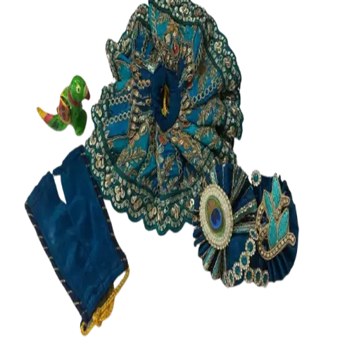 Butter fly decorated janmashtami special dress for Kanha JI - Image 2