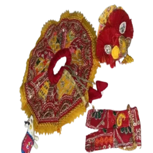 Churni print base designer poshak for Laddu Gopal Ji
