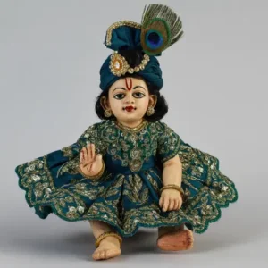 Butter fly decorated janmashtami special dress for Kanha JI